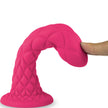 SILEXD - DREAMY DILDO FANTASY LIQUID SILICONE THERMOREACTIVE FUCHSIA 18.5 CM