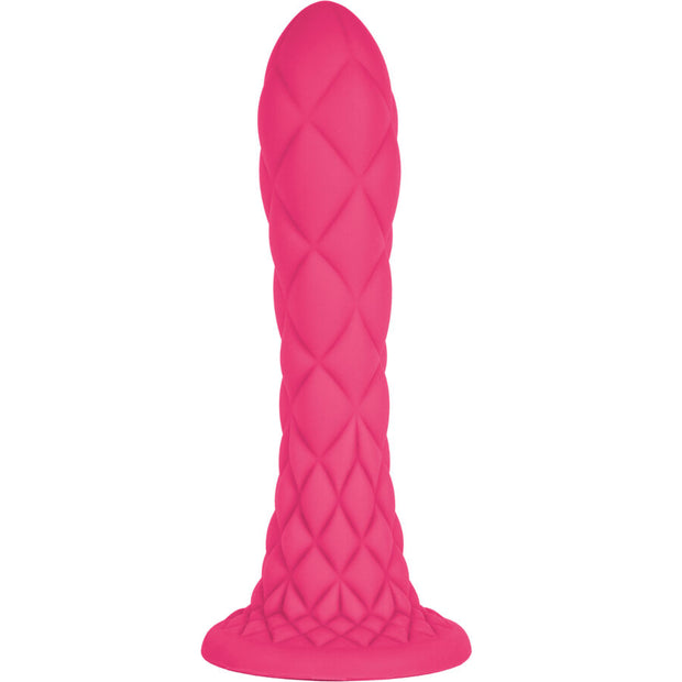 SILEXD - DREAMY DILDO FANTASY LIQUID SILICONE THERMOREACTIVE FUCHSIA 18.5 CM