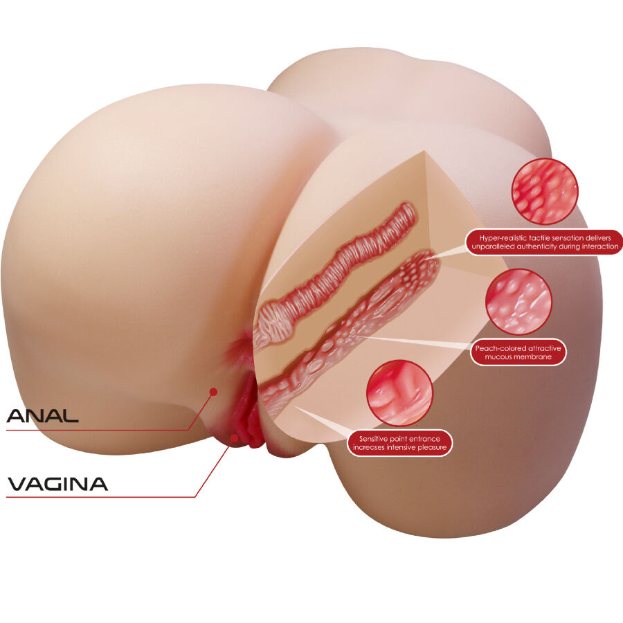 CRAZY BULL -JULIA- Masturbaattori torso 11 KG
