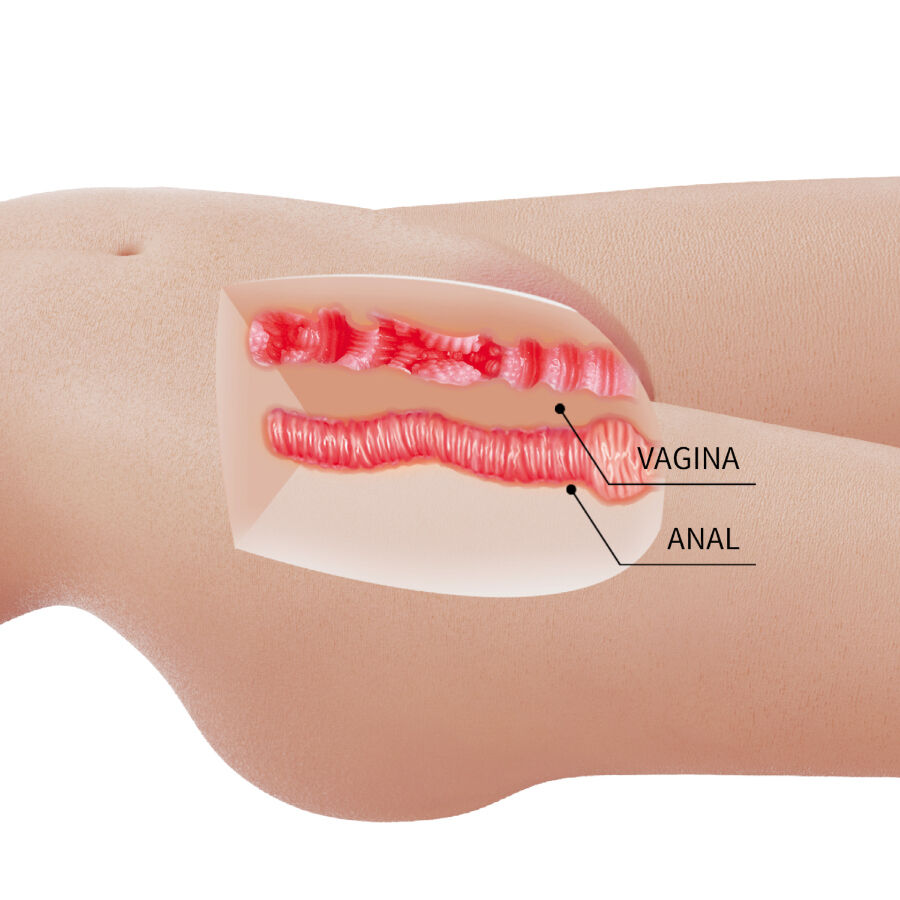 CRAZY BULL - MIA REALISTIC FEMALE TORSO VAGINA AND ANAL 8.5 KG