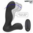 ADDICTED TOYS - OSCILLATING PROSTATE MASSAGER WITH PULSATION MODE REMOTE CONTROL
