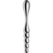 SATISFYER - STAR FORCE 1 STAINLESS STEEL DOUBLE-ENDED DILDO