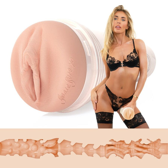 FLESHLIGHT GIRLS - BONNIE BLUE MED 1K TEXTUR VAGINA