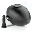 FETISH FANTASY SERIES - BODY DOCK INFLATABLE LOVE BALL WITH DILDO BLACK 41.9 CM