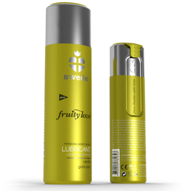 SVENSKA - FRUKTIGT KÄRLEKSLUBRIKANT VANILJ GULDPÄRON 50 ML