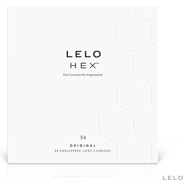 LELO - HEX - Luonnolliset lateksikondomit  36 kpl