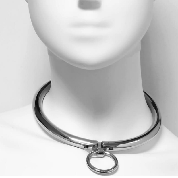 METALL HÅRD - METALLHALSBAND KOMBINATIONSLÅS 13,5 CM