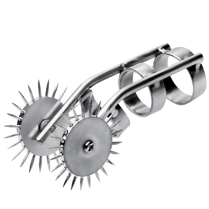 METALLHÅRD – FINGERBÖL MED METALLSTIMULATOR