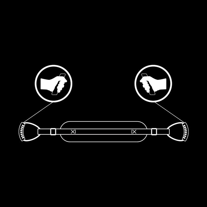 FETISH SUBMISSIVE - DOGGY STYLE HARNESS WITH NOPRENE LINING