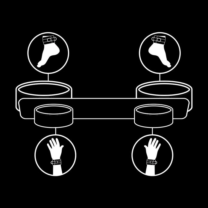 FETISH SUBMISSIVE - Levitystanko neopreenivuorella