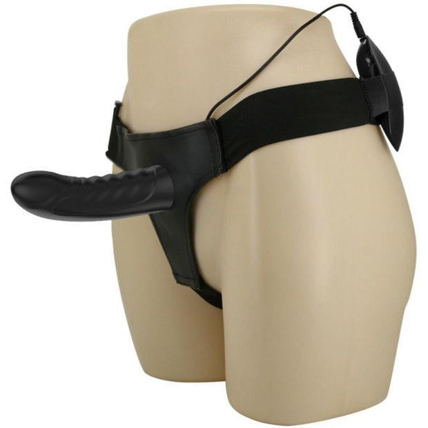 PRETTY LOVE - Marvin vibra-strappihärkä ontolla dildo-osalla