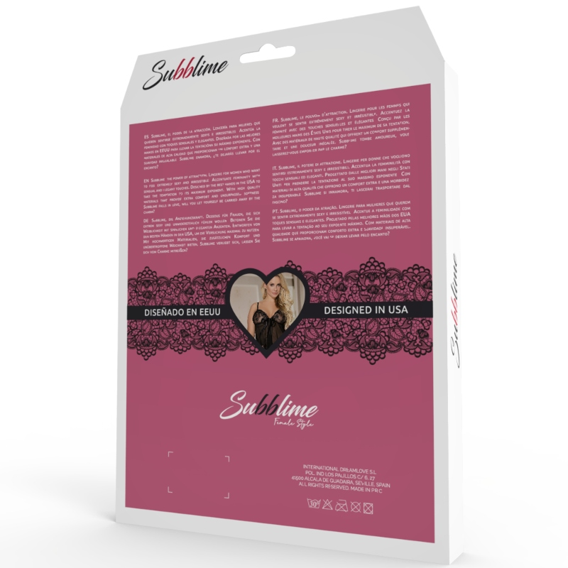 SUBBLIME -pitkähihainen body asuste L/XL