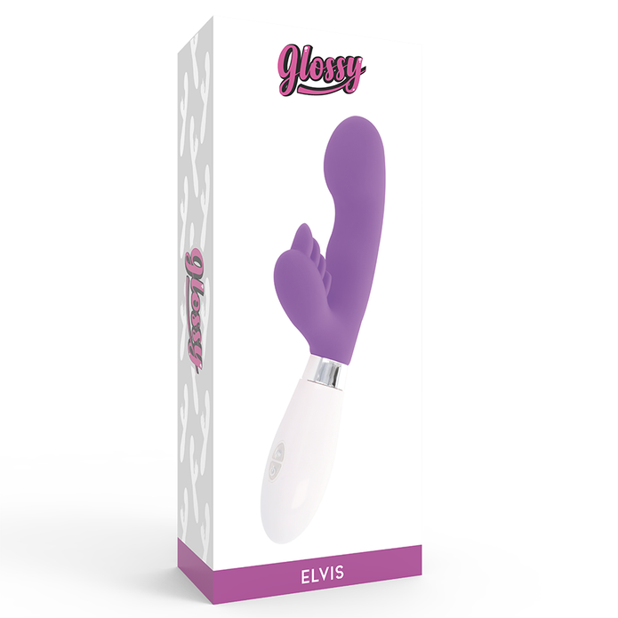 GLANSIG - KANIN ELVIS LILA