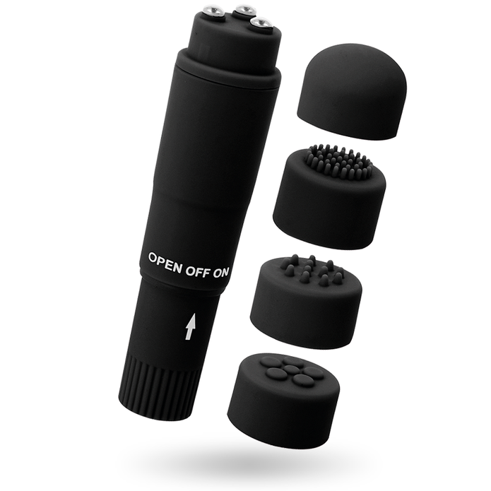 GLOSSY - KURT FICKMASSAGER SVART