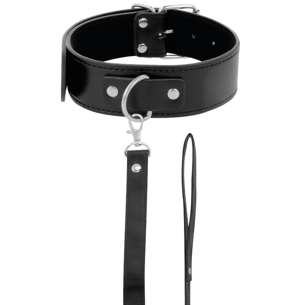 DARKNESS - HALSBAND MED LÄDERKEDJA FÖR BÄTTRE HÅLLNING