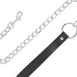 MÖRKER – BEKVÄMT HALSBAND MED LÄDERKEDJA FÖR HÅLLNINGEN