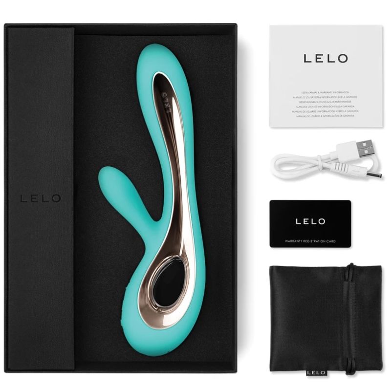 LELO - Soraya 2 Rabbit Aqua Green