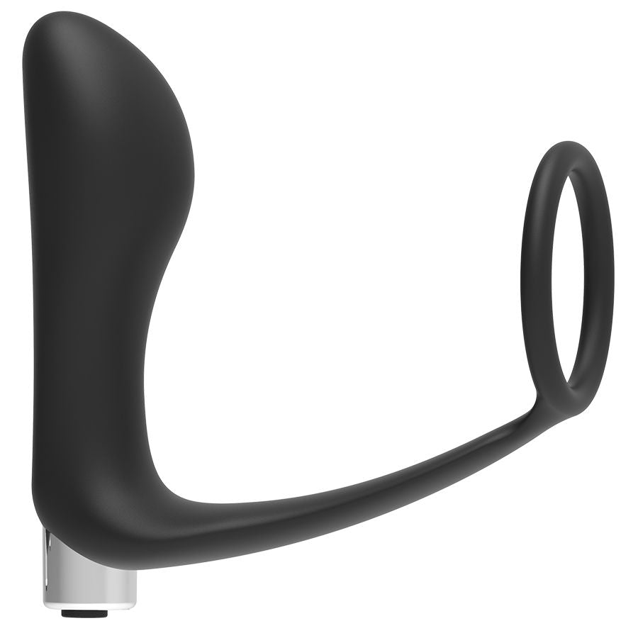 ADDICTED TOYS - PROSTATAVIBRATOR UPPLADDNINGSBAR MODELL 1 - SVART