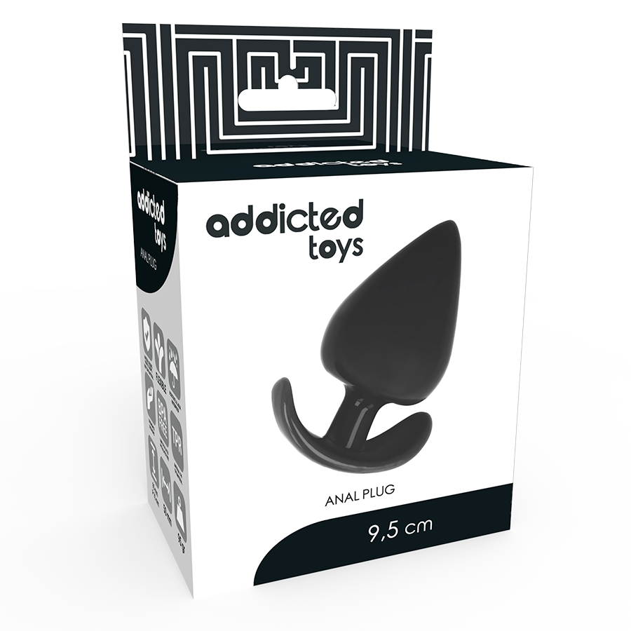 ADDICTED TOYS - Anaalitappi 9,5 cm pehmeällä pinnalla
