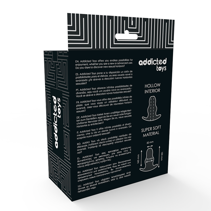 ADDICTED TOYS - Iso 15 cm läpinäkyvä anaalidilataattori