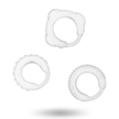 ADDICTED TOYS - C-RING SET CLEAR