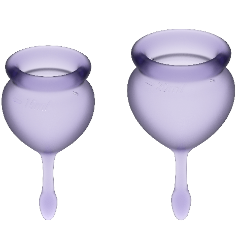 SATISFYER - Kuukupit 15 ja 20 ml, violetti