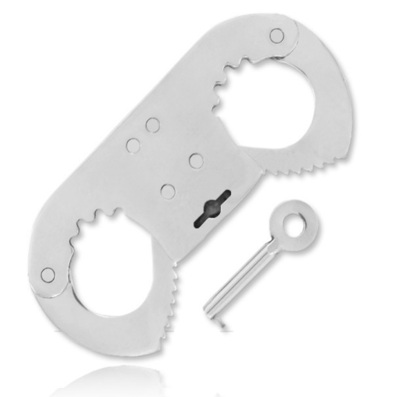 METAL HARD - Metallinen thumb cuff -sormikahleet