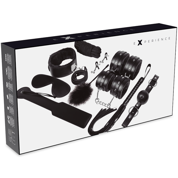 UPPLEVELSE – BDSM FETISCH KIT SVART SERIE