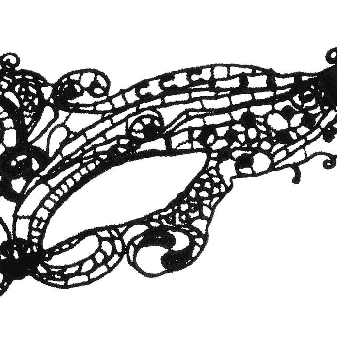 COQUETTE CHIC DESIRE - Musta pitsinen silmämaski