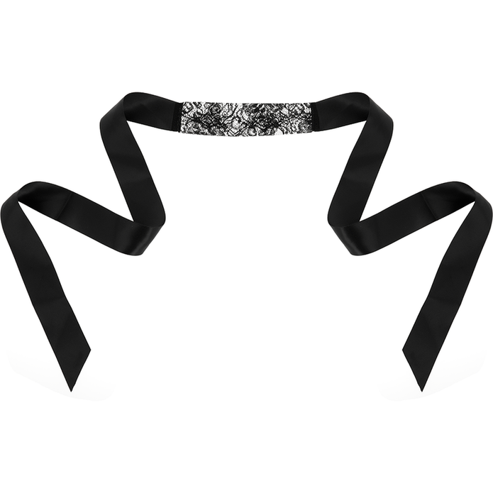 COQUETTE CHIC DESIRE - LACE MASK BLACK